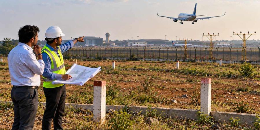 Buying Land Near an Airport: Funnel Zone & Height Rules — 1acre land blog