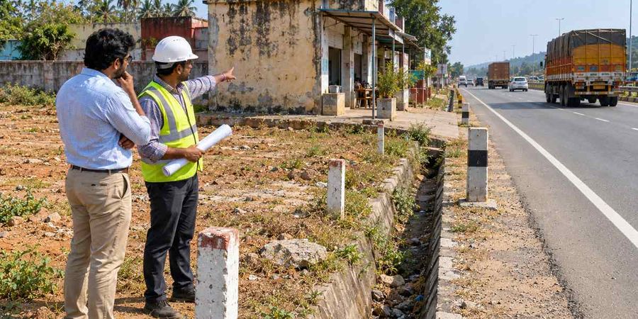 Buying Land Near a National Highway: Setback, ROW & NHAI Rules — 1acre land blog