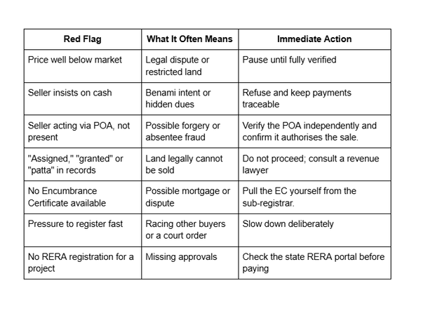 Red Flags Every Buyer Should Watch For
