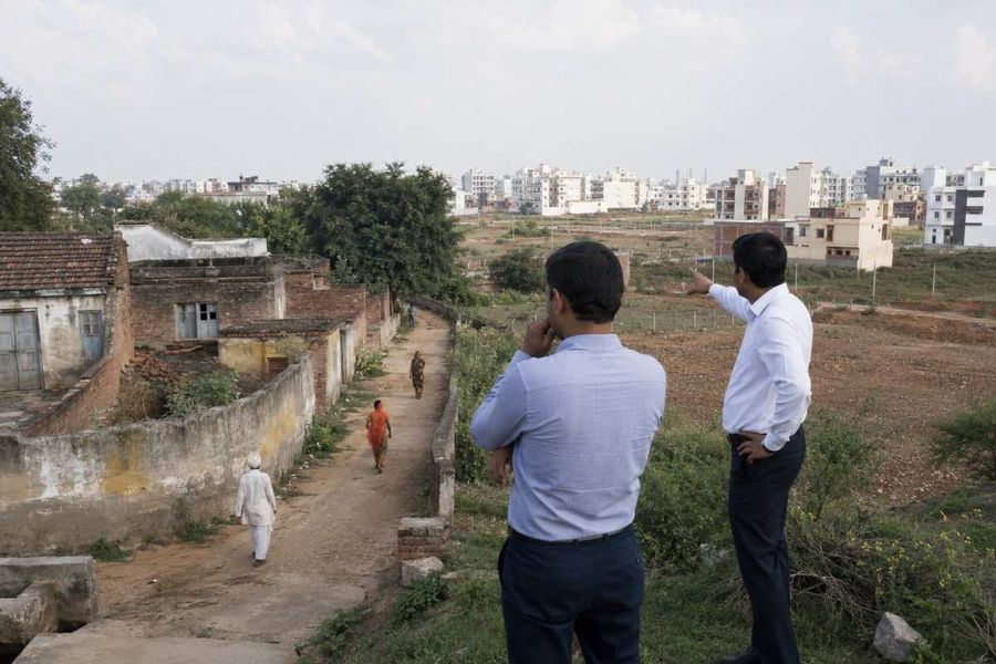 lal-dora-village-boundary-urban-view